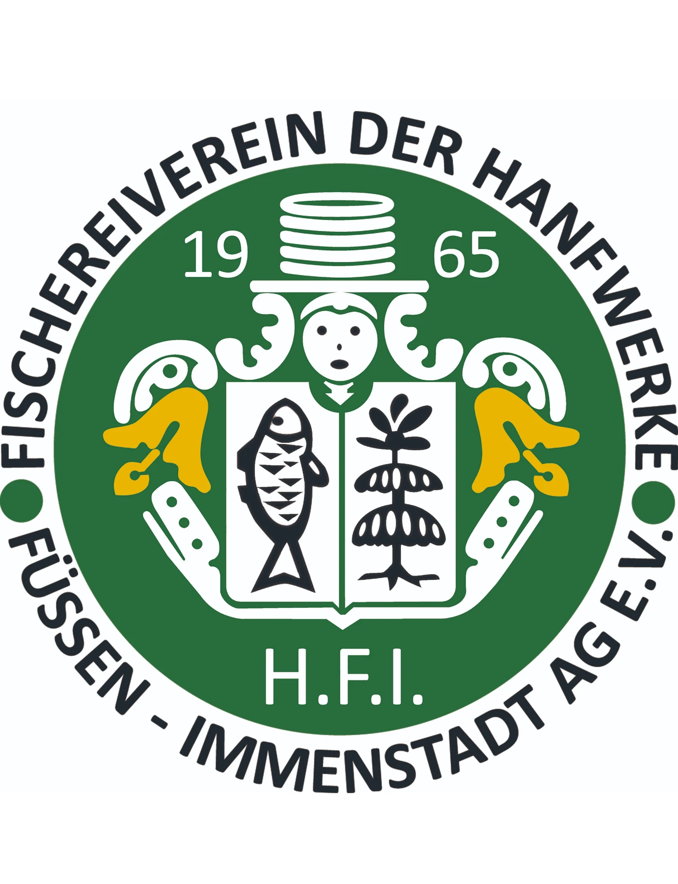 Wappen Fischereiverein der Hanfwerke Füssen – Immenstadt AG e.V.