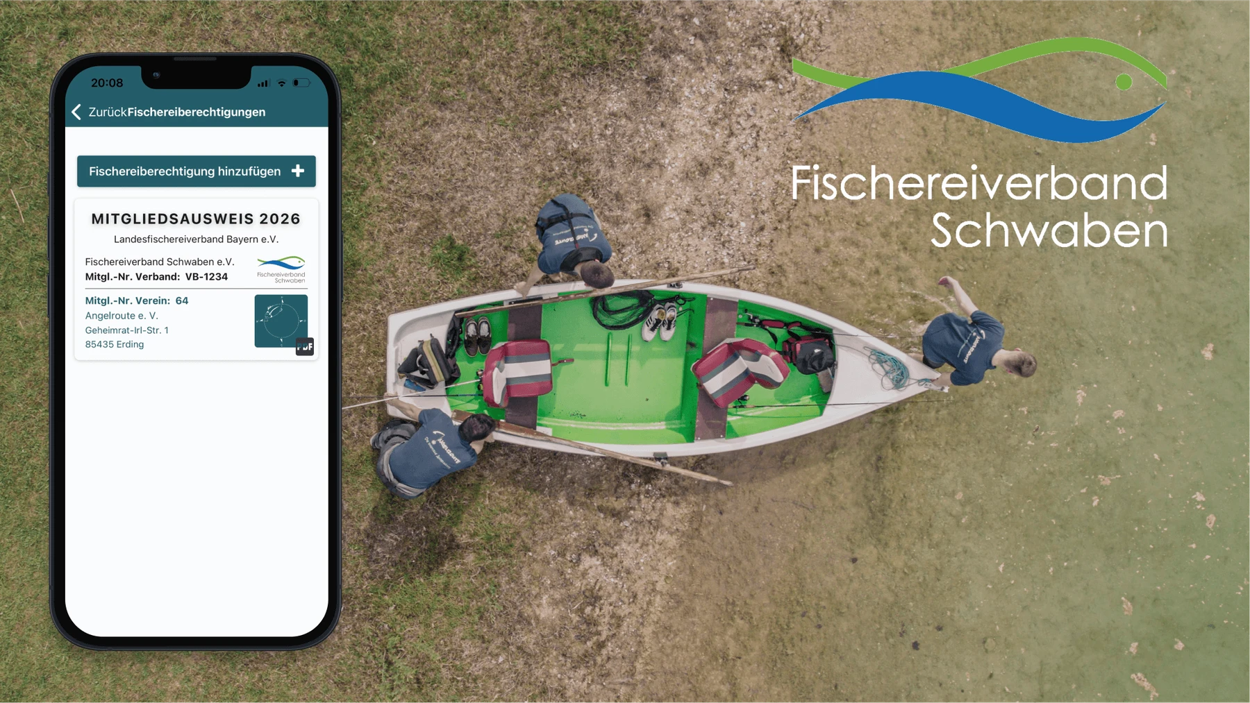Kooperation zwischen Angelroute und dem Fischereiverband Schwaben
